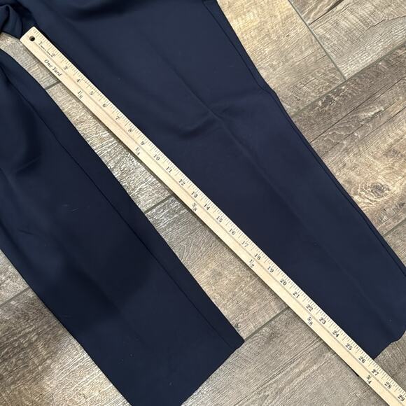 Vince Camuto Women's Slim Leg Tech Ponte Ankle Pants Classic Navy Size 6 - Picture 4 of 8